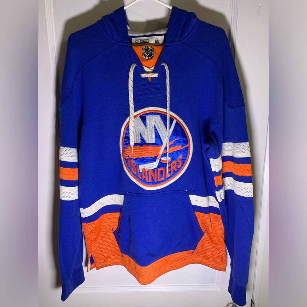 Ccm ny islanders jersey hoodie